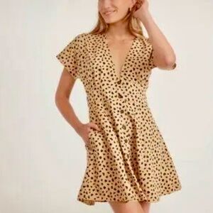 Marine Layer Cheetah Dress